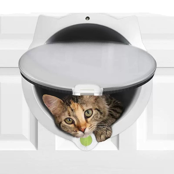 Cat Door – 4-Ways Magnetic Locking
