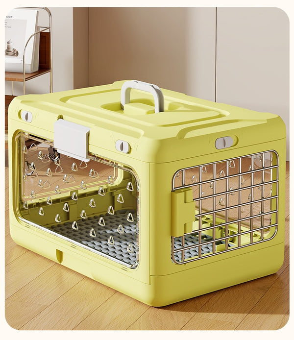 Foldable Transparent Airline Pet Carrier