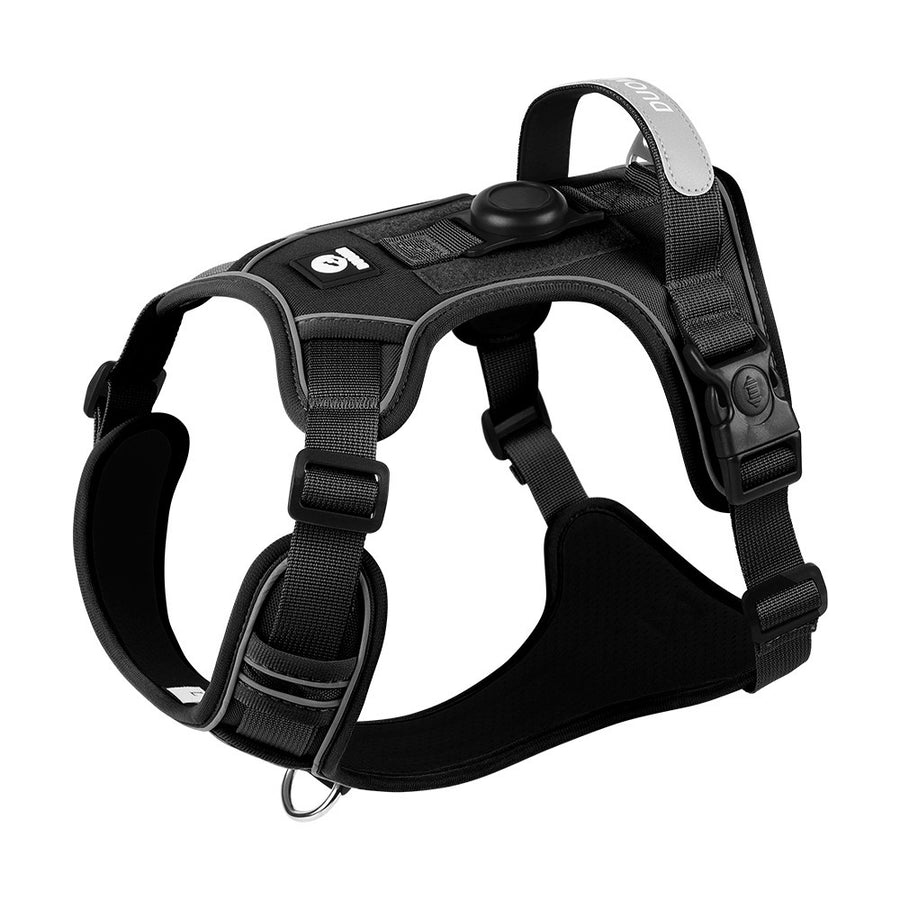 Harnais pour chien en nylon avec bandes réfléchissantes