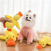 Plush Duck Toy with built-in squeaker