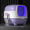 Cat Litter Box with Ultra-Violet Disinfection Function
