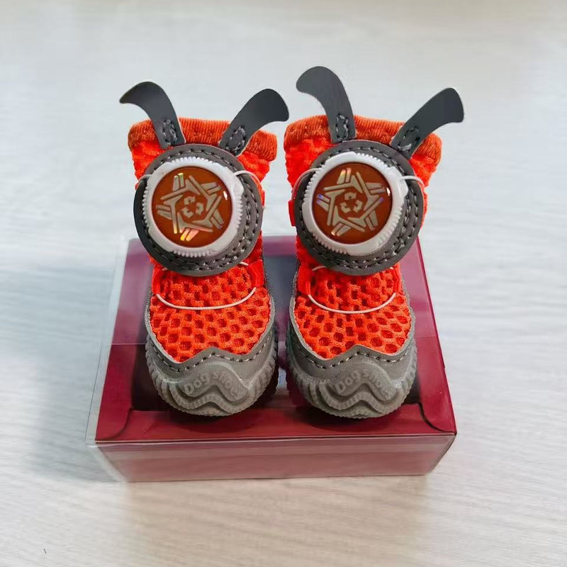 Antirutsch-Haustierschuhe mit drehbarer Schnalle