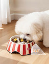 Cute Printed Pet Food Bowl for Dogs and Cats