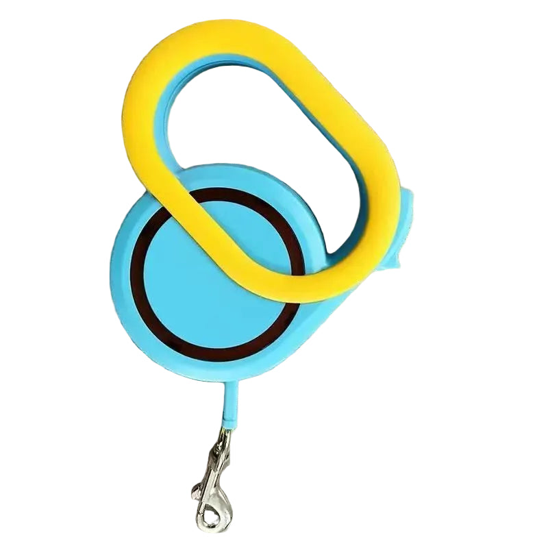 Laisse rétractable ovale pour chien