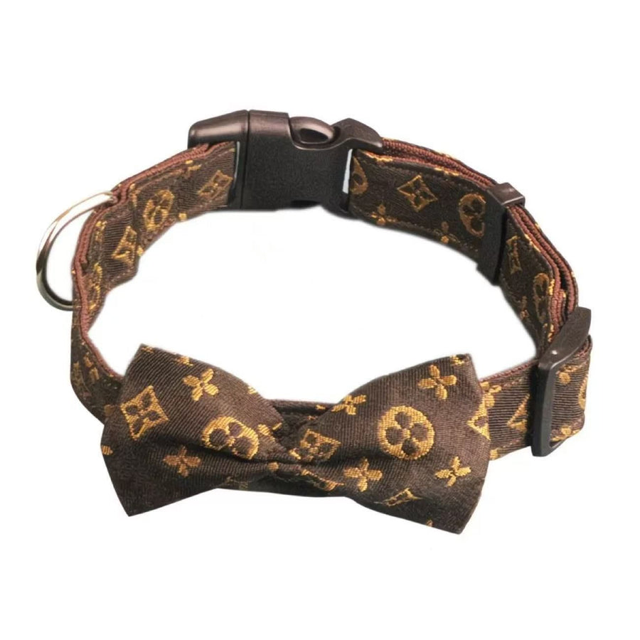 Luxuriöses Fliege-Haustierhalsband