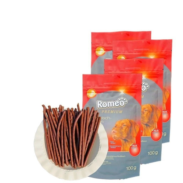 ROMEO Dog Pumpkin Stick Treats – Beef or Chicken