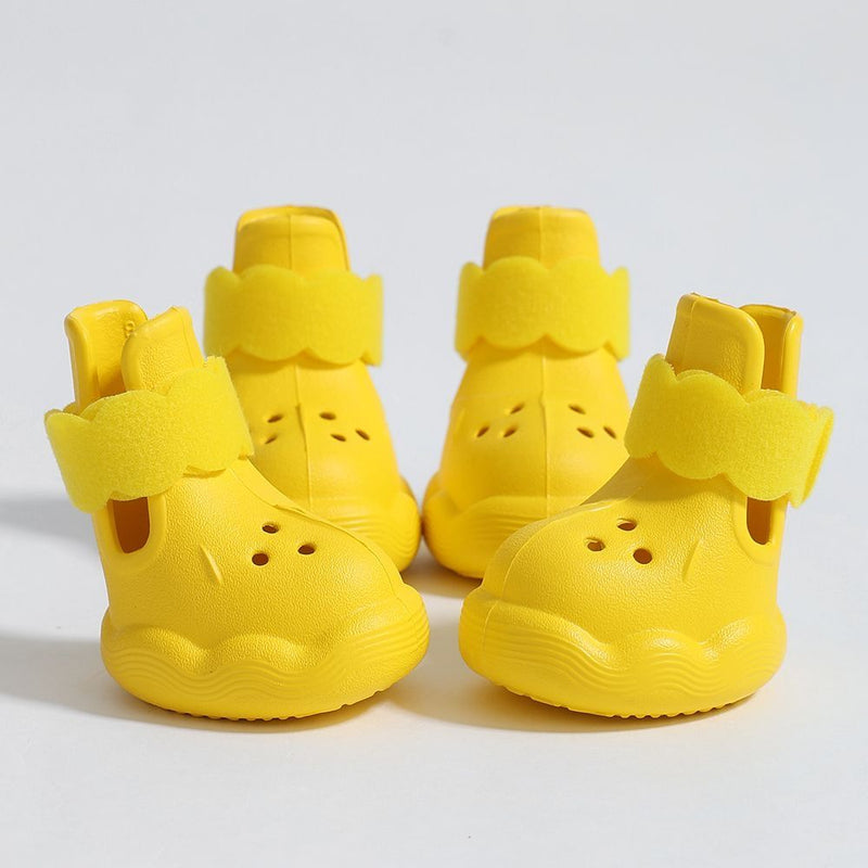 Chaussures pour animaux de compagnie style Crocs pour chien