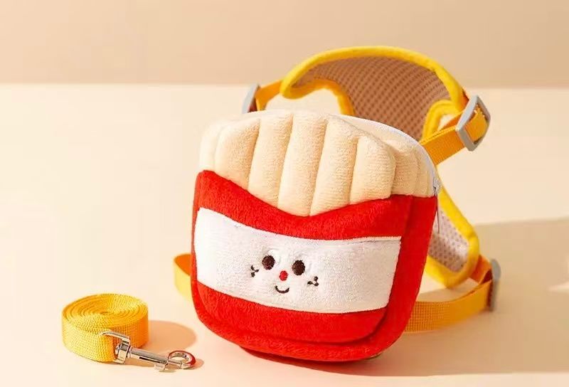 Rucksack-Geschirr- und Leinen-Set „Cutie“
