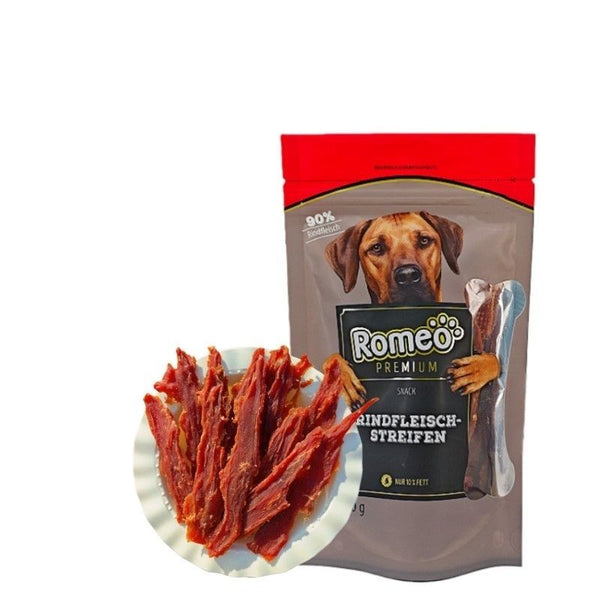 ROMEO Dog Treats – Chicken or Duck Breast (100g)