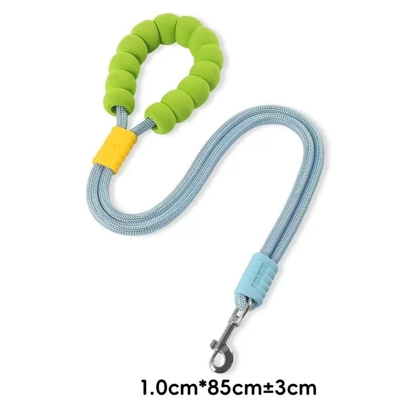 Laisse mains libres pour chien avec crochet pivotant à 360° pour un ou deux chiens