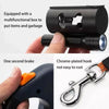 Double Retractable Pet Leashes with LED Flashlight