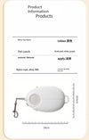 Cute Oval Retractable Dog Leash One Button Lock
